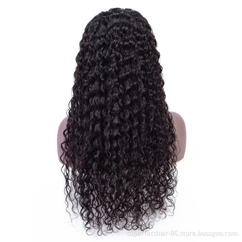 Water 13*4 HD Lace Wigs 150% Density Brazilian Virgin Hair For Black Women 100%  Human Hair Lace Wig